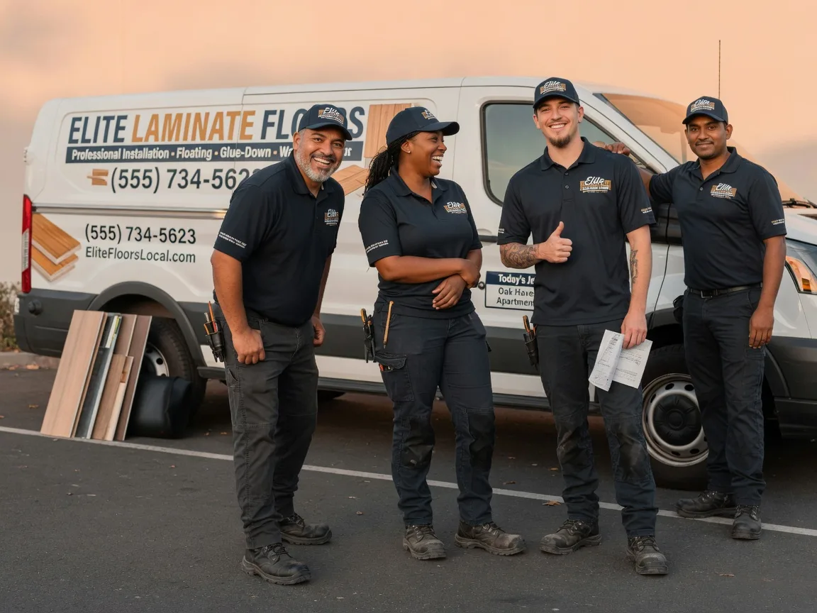 Laminate flooring installation company in Hudson, IN